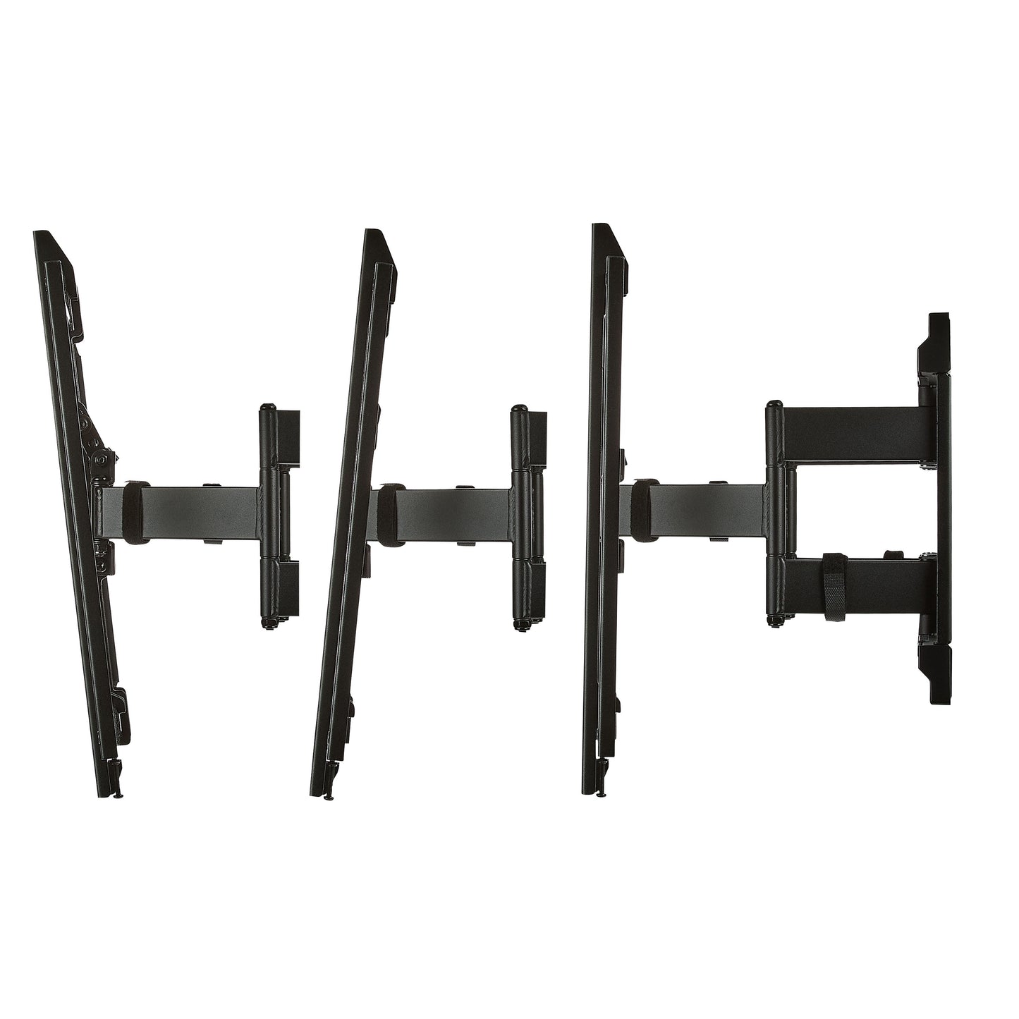 Ultra-Slim Full Motion TV Wall Mount for 50" to 86" Tvs, UL Listed, Swivel ±45°, up to +5°/-20° Tilting