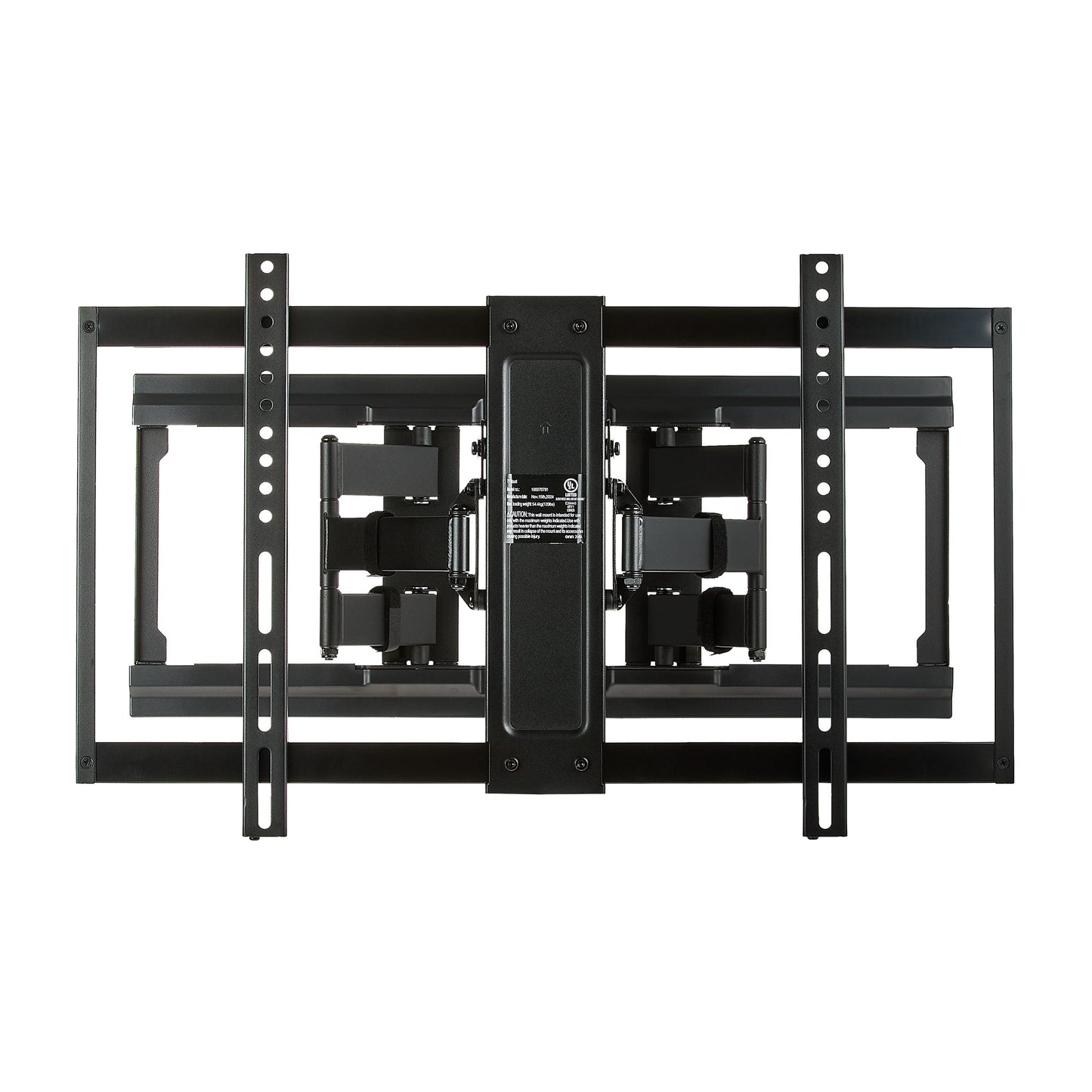 Ultra-Slim Full Motion TV Wall Mount for 50" to 86" Tvs, UL Listed, Swivel ±45°, up to +5°/-20° Tilting
