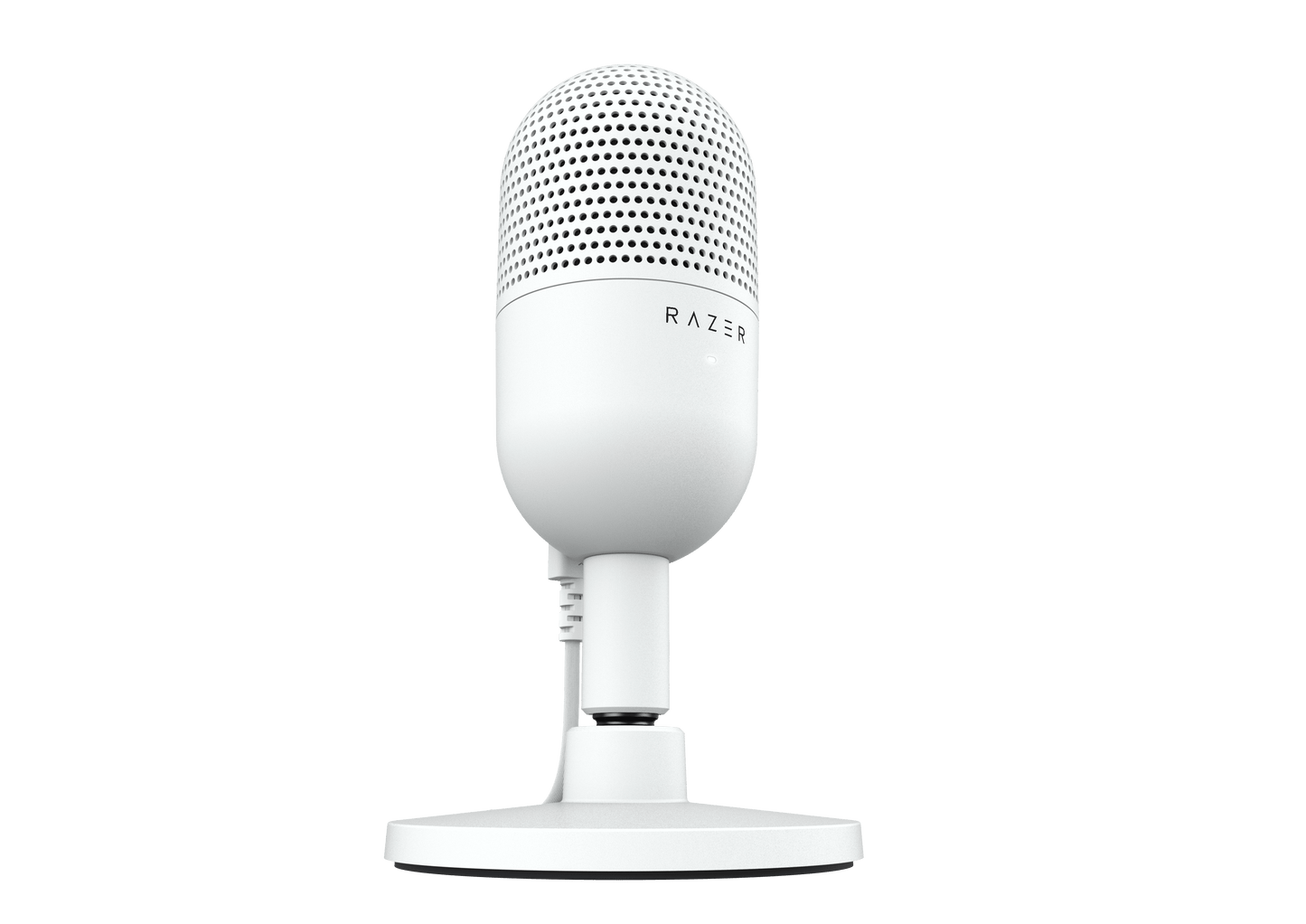 Seiren V3 Mini Ultra-Compact USB Microphone, Tap to Mute, White