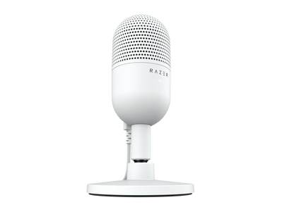 Seiren V3 Mini Ultra-Compact USB Microphone, Tap to Mute, White