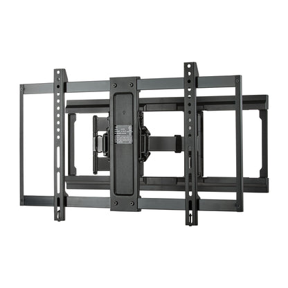 Ultra-Slim Full Motion TV Wall Mount for 50" to 86" Tvs, UL Listed, Swivel ±45°, up to +5°/-20° Tilting
