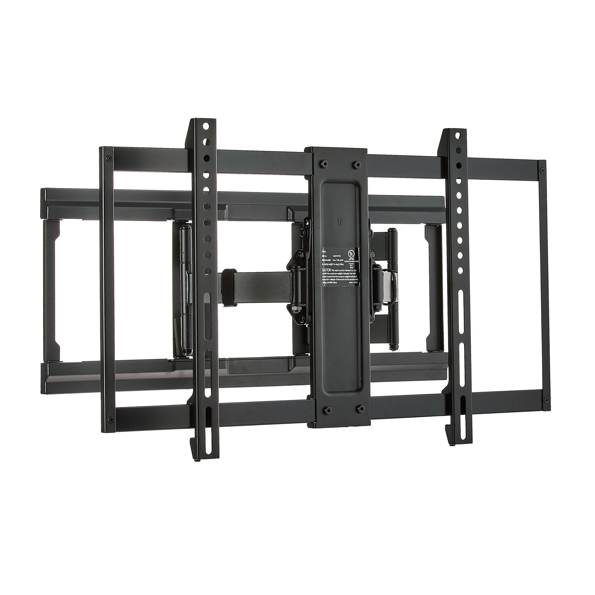 Ultra-Slim Full Motion TV Wall Mount for 50" to 86" Tvs, UL Listed, Swivel ±45°, up to +5°/-20° Tilting
