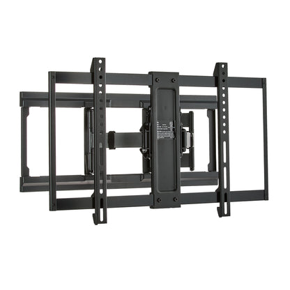 Ultra-Slim Full Motion TV Wall Mount for 50" to 86" Tvs, UL Listed, Swivel ±45°, up to +5°/-20° Tilting